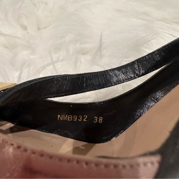 VALENTINO GARAVANI Nappa Rockstud Cross Strap d'Orsay Pumps - Picture 7 of 16